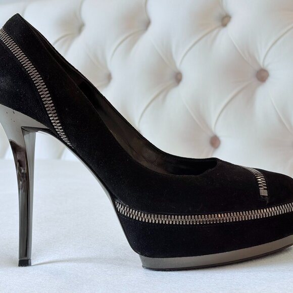 Gucci "Zipper" Platform Pump - Picture 1 of 4